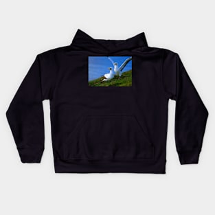 Gannets on Norfolk Island Kids Hoodie